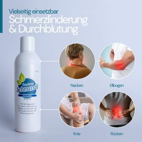 BADENER SCHMERZÖL KÜHLEND 200ML